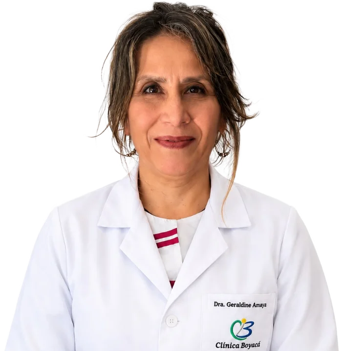 Geraldine Amaya - Bacterióloga de Laboratorio Clínico Clínica Boyacá